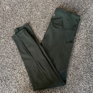Balance Collection Green Women’s Leggings, Size Medium